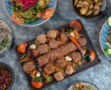 Karışık Kebap (2 Kişilik) – Kafası Karışanlar | Kebapçı Fikret Türkmenbaşı, Adana